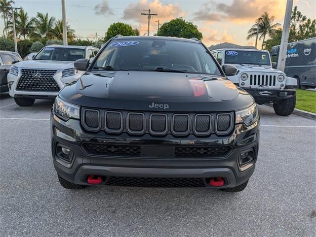 used 2022 Jeep Compass car, priced at $17,900