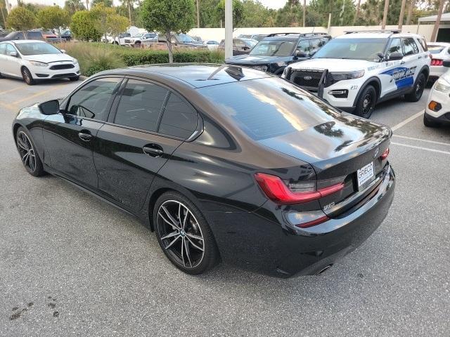 used 2021 BMW 330 car, priced at $27,500