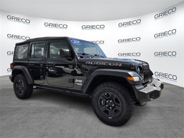 used 2018 Jeep Wrangler Unlimited car, priced at $21,900