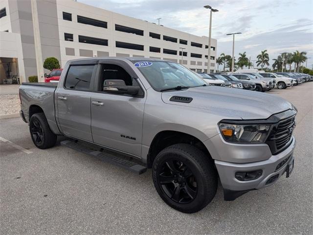 used 2021 Ram 1500 car, priced at $25,700