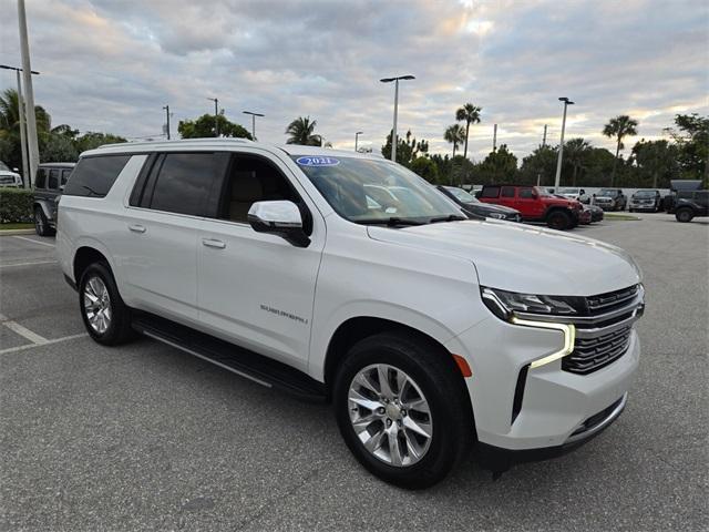 used 2021 Chevrolet Suburban car, priced at $50,700