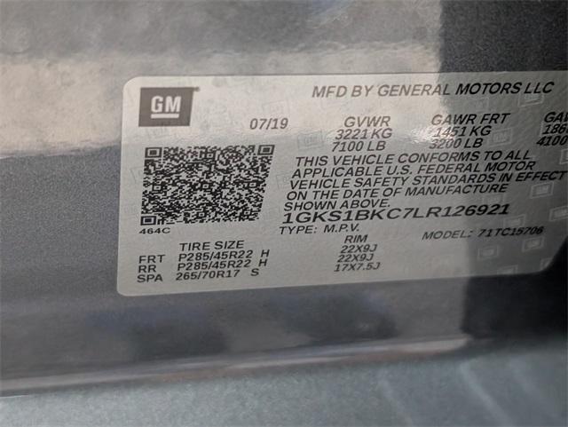 used 2020 GMC Yukon car, priced at $37,500
