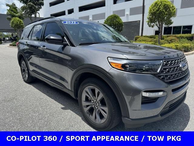 used 2022 Ford Explorer car, priced at $25,500