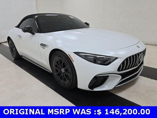 used 2022 Mercedes-Benz AMG SL 55 car, priced at $77,500