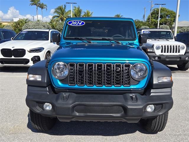 used 2024 Jeep Wrangler car, priced at $40,600