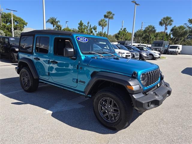 used 2024 Jeep Wrangler car, priced at $40,600