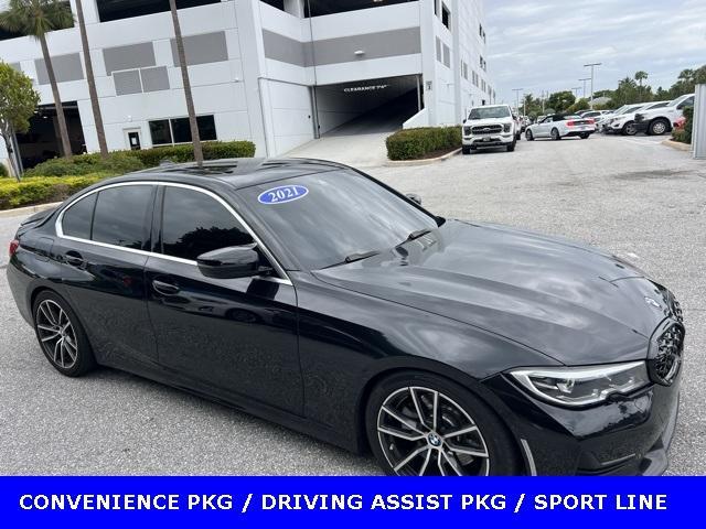 used 2021 BMW 330 car, priced at $26,500