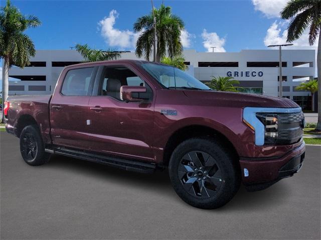 new 2025 Ford F-150 Lightning car, priced at $73,702