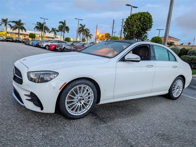 used 2021 Mercedes-Benz E-Class car, priced at $30,400