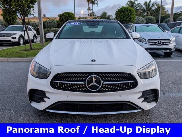 used 2021 Mercedes-Benz E-Class car, priced at $30,400