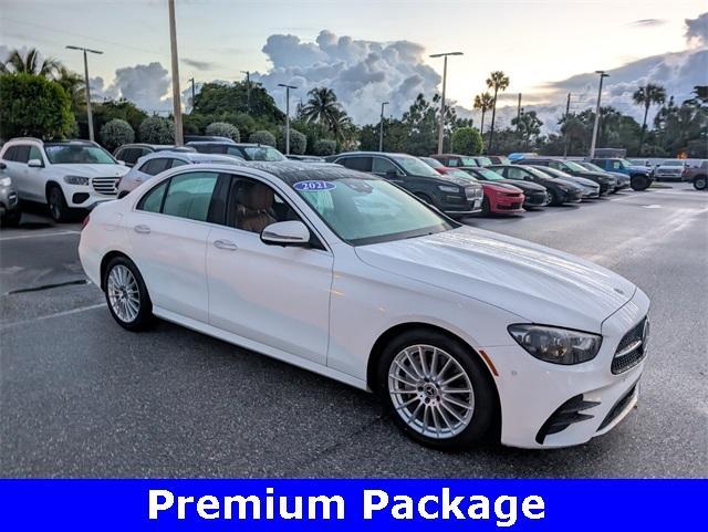 used 2021 Mercedes-Benz E-Class car, priced at $30,400