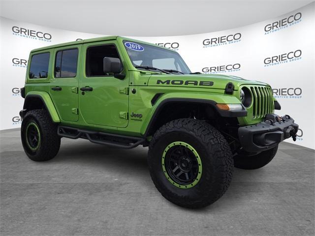 used 2019 Jeep Wrangler Unlimited car, priced at $35,224