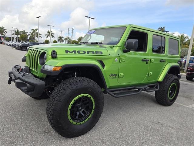 used 2019 Jeep Wrangler Unlimited car, priced at $35,224