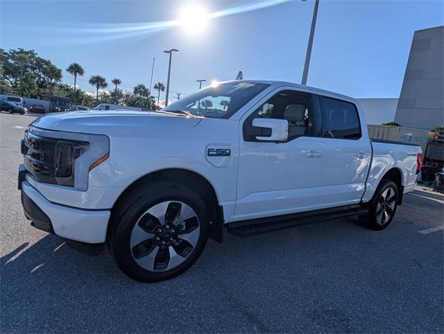 used 2024 Ford F-150 Lightning car, priced at $60,700