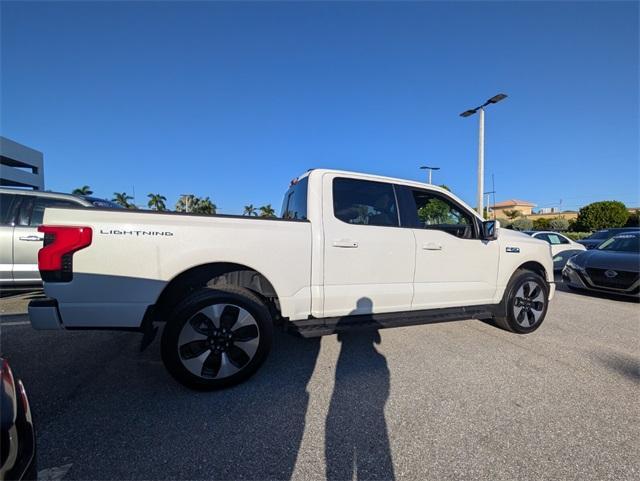 used 2024 Ford F-150 Lightning car, priced at $60,700