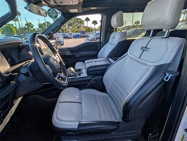 used 2024 Ford F-150 Lightning car, priced at $60,700