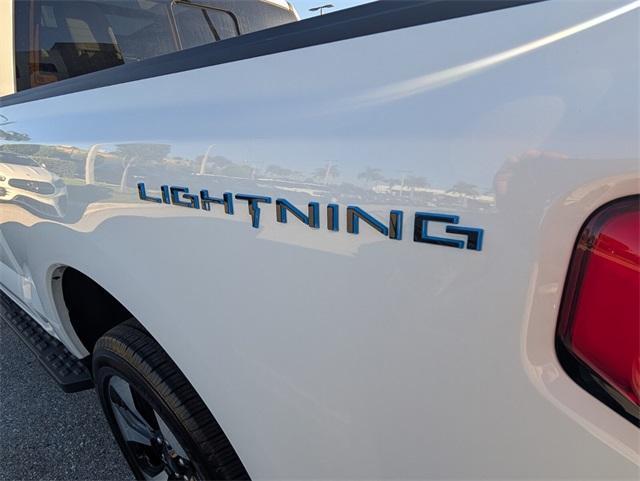 used 2024 Ford F-150 Lightning car, priced at $60,700