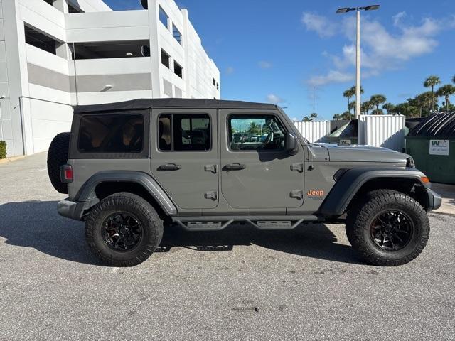 used 2018 Jeep Wrangler Unlimited car, priced at $21,400