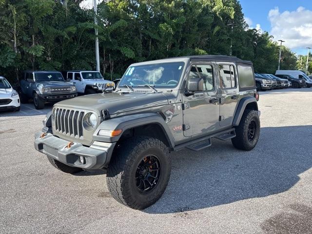 used 2018 Jeep Wrangler Unlimited car, priced at $21,400
