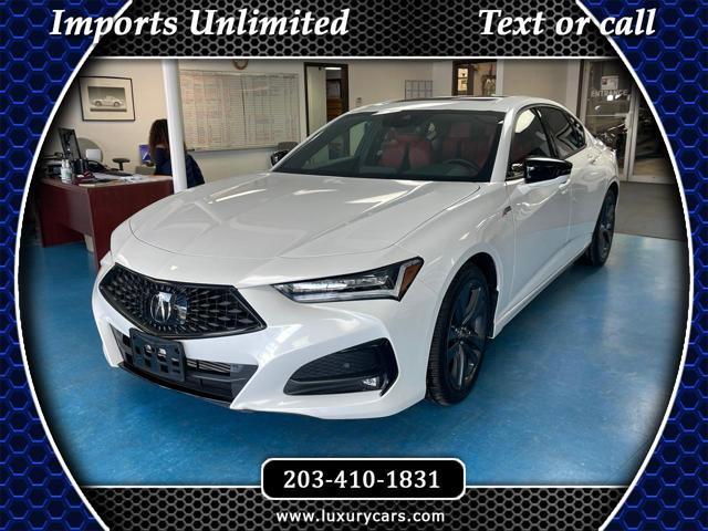 used 2022 Acura TLX car, priced at $27,900