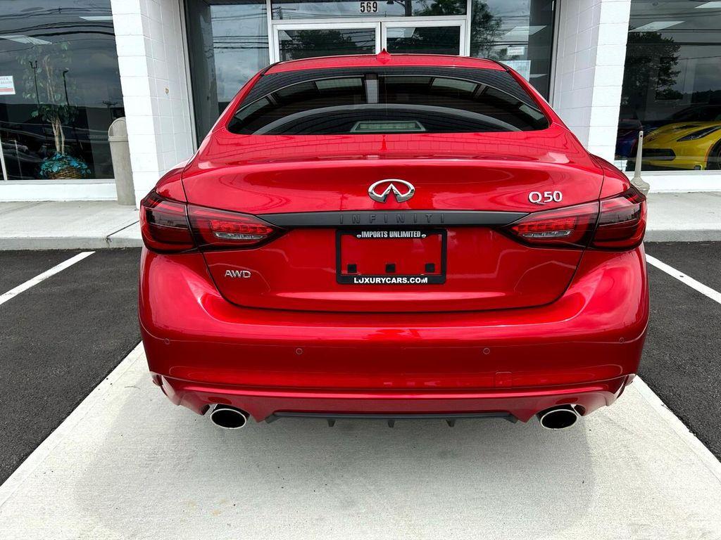 used 2023 INFINITI Q50 car, priced at $24,900