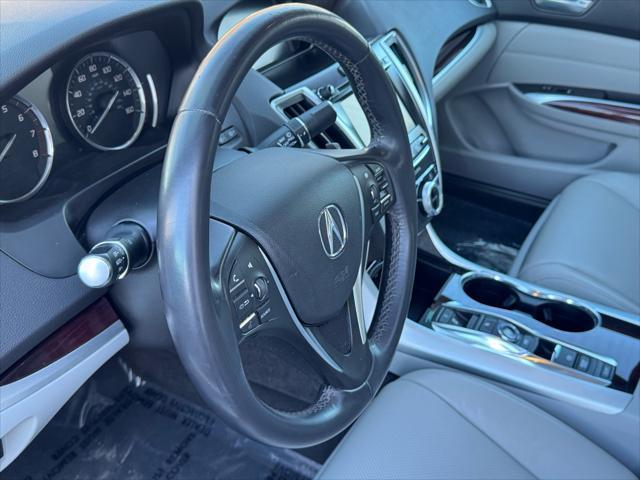 used 2015 Acura TLX car, priced at $9,900