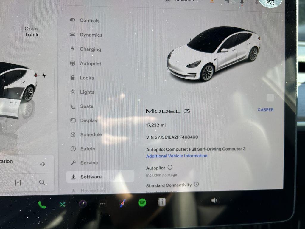 used 2023 Tesla Model 3 car, priced at $22,900