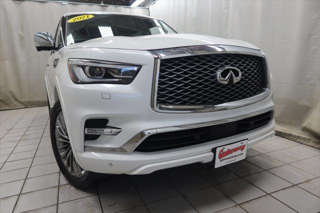 used 2021 INFINITI QX80 car, priced at $43,503