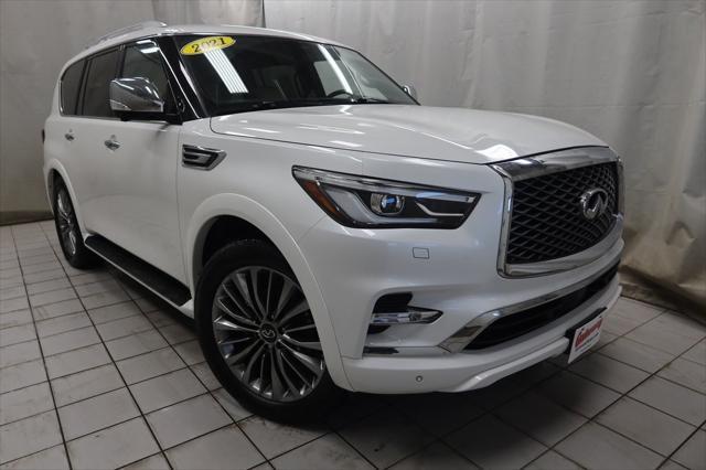 used 2021 INFINITI QX80 car, priced at $43,503