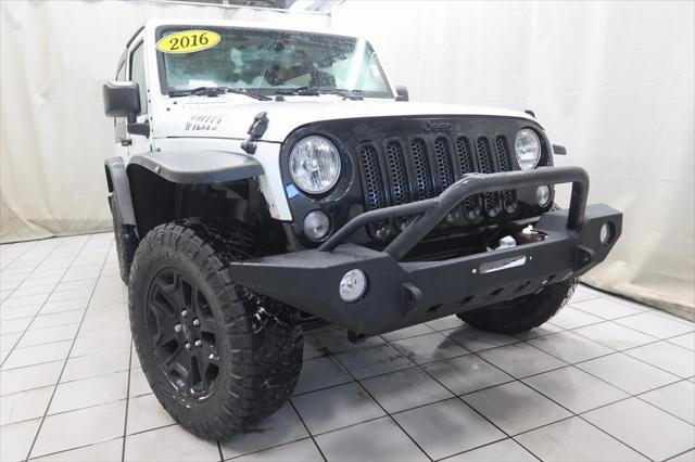 used 2016 Jeep Wrangler car, priced at $20,042