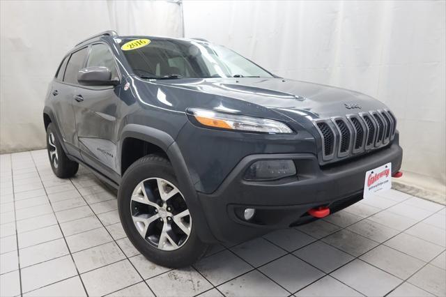 used 2016 Jeep Cherokee car, priced at $15,366