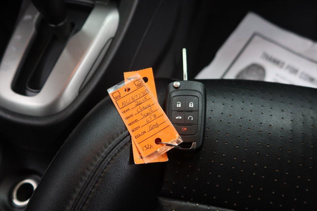 used 2015 Chevrolet Sonic car, priced at $5,995