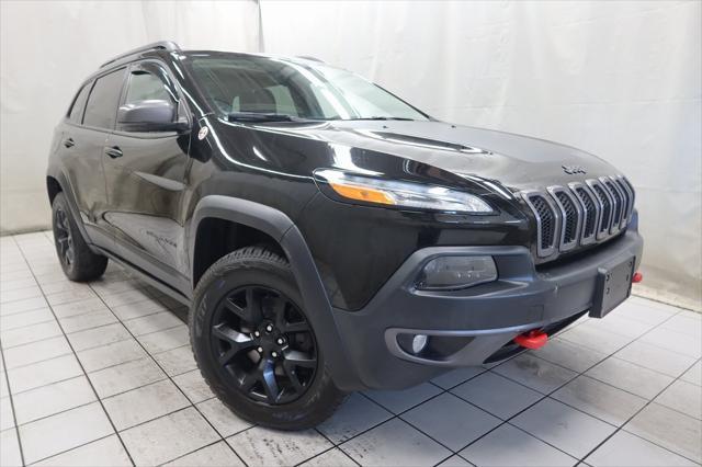 used 2018 Jeep Cherokee car, priced at $18,684