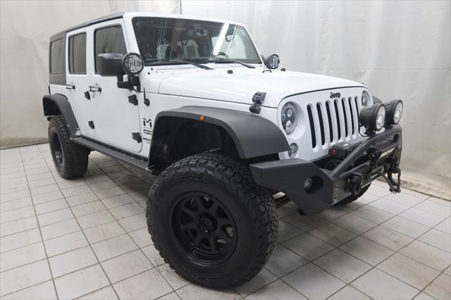 used 2016 Jeep Wrangler Unlimited car, priced at $20,617