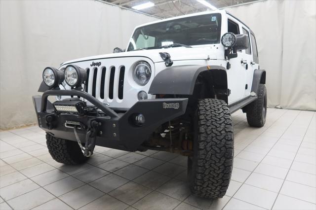 used 2016 Jeep Wrangler Unlimited car, priced at $20,617