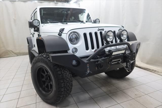 used 2016 Jeep Wrangler Unlimited car, priced at $20,617