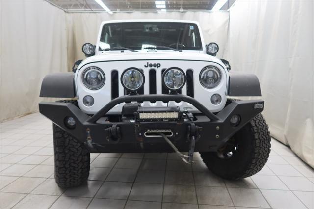 used 2016 Jeep Wrangler Unlimited car, priced at $20,617