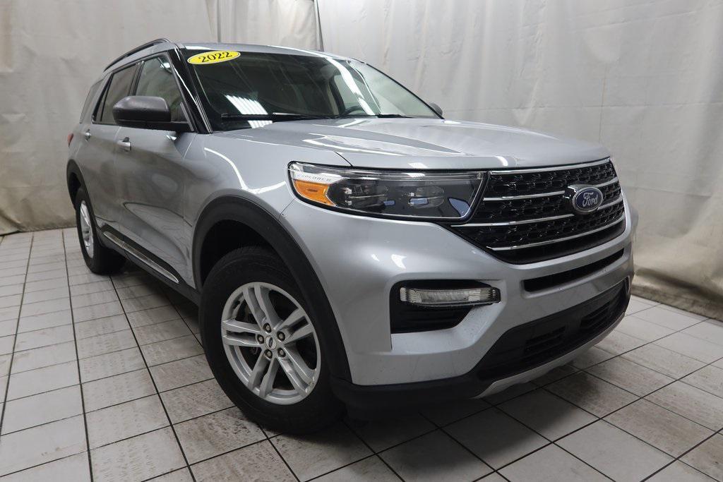 used 2022 Ford Explorer car, priced at $26,588