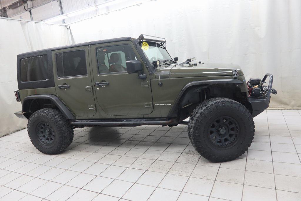 used 2016 Jeep Wrangler Unlimited car, priced at $25,505