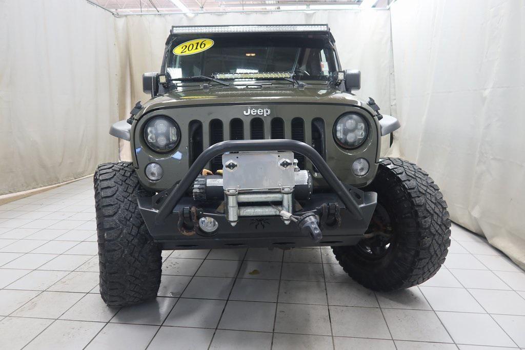 used 2016 Jeep Wrangler Unlimited car, priced at $25,505