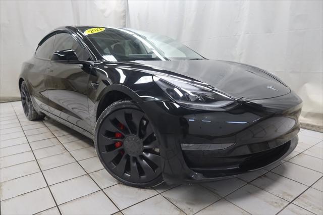 used 2022 Tesla Model 3 car, priced at $29,582