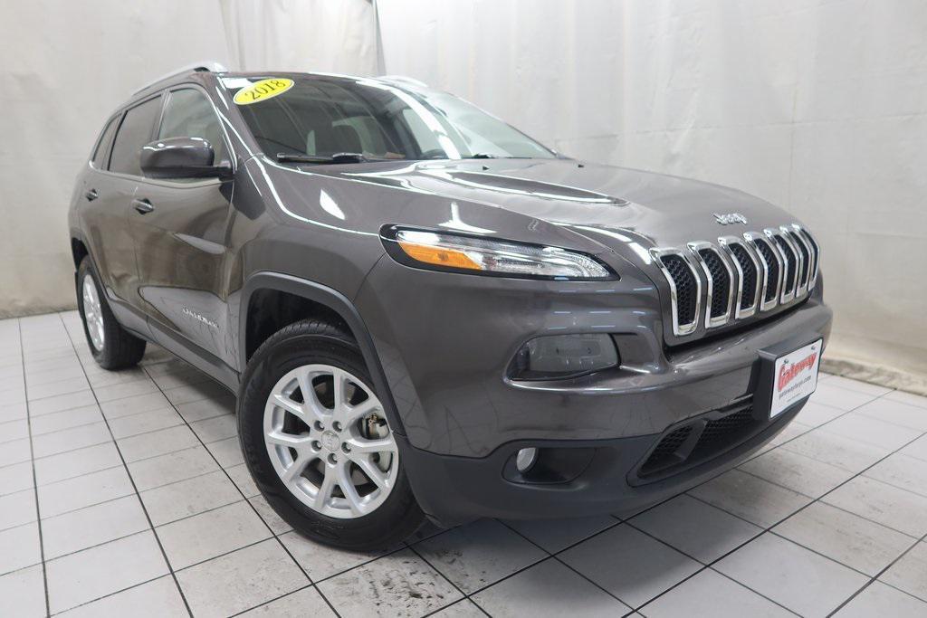 used 2018 Jeep Cherokee car, priced at $17,998