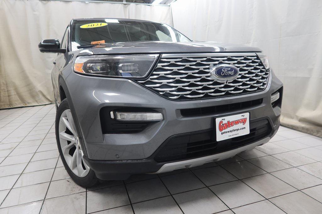 used 2021 Ford Explorer car, priced at $27,987