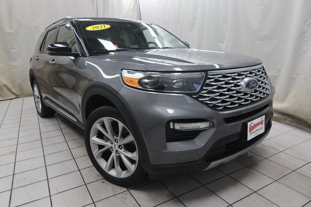used 2021 Ford Explorer car, priced at $27,987