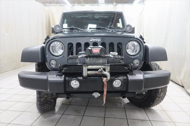 used 2016 Jeep Wrangler Unlimited car, priced at $24,642