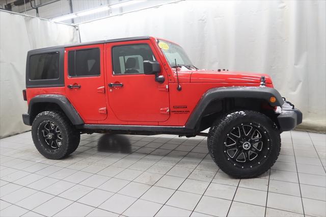 used 2015 Jeep Wrangler Unlimited car, priced at $20,803