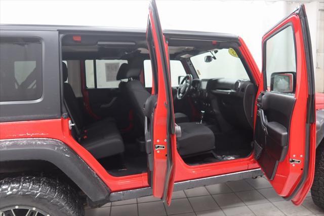 used 2015 Jeep Wrangler Unlimited car, priced at $20,803