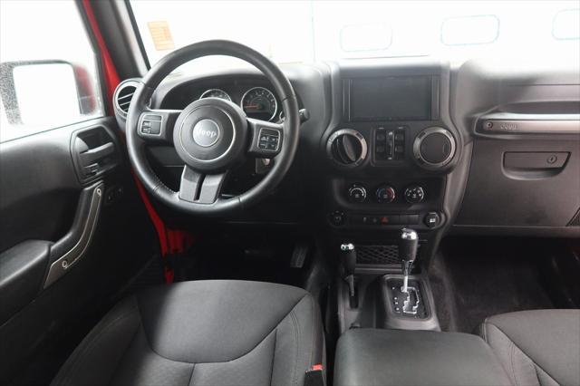 used 2015 Jeep Wrangler Unlimited car, priced at $20,803