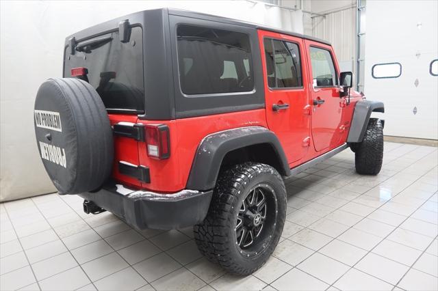 used 2015 Jeep Wrangler Unlimited car, priced at $20,803