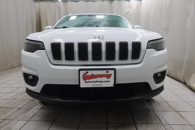 used 2021 Jeep Cherokee car, priced at $20,595